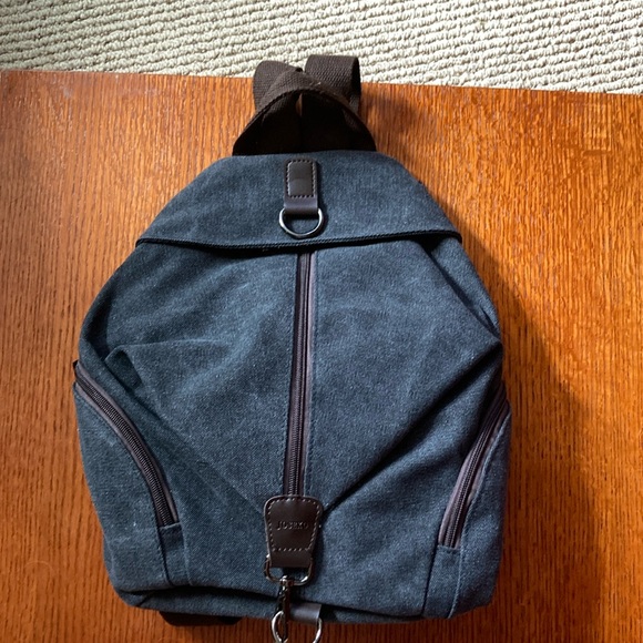 JOSEKO CANVAS BACKPACK , RUCKSACK SCHOOLBAG Anti-theft - Picture 4 of 16